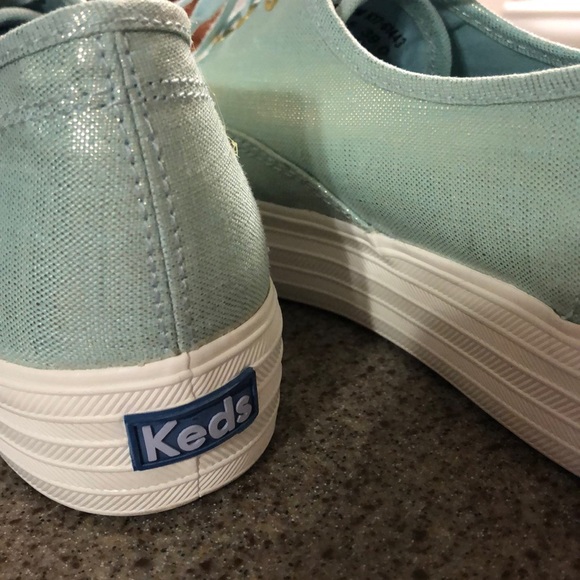 Keds Shoes - Keds• ortholite mint green sparkle shoes